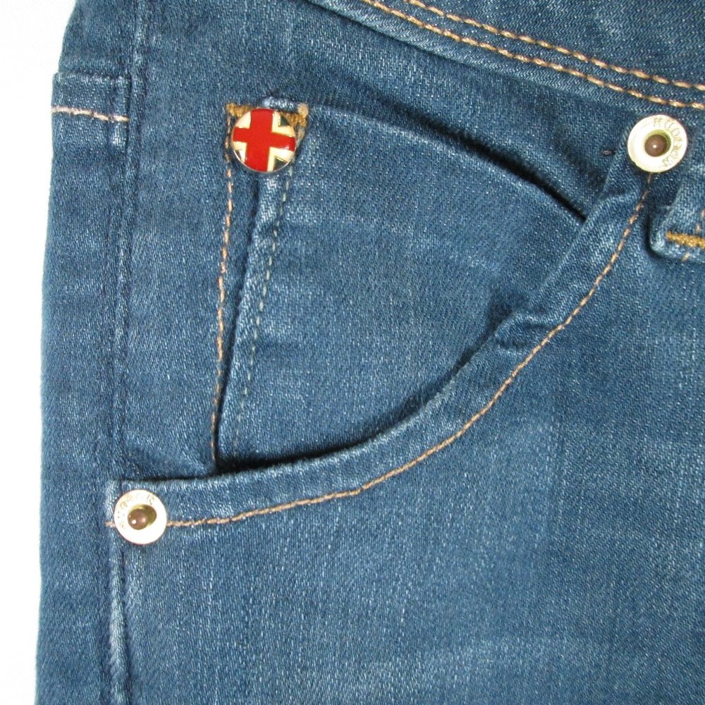 HUDSON Womens Collin Midrise Skinny Blue Jeans Size 27 RN# 107906 CA# 00… - Picture 7 of 11